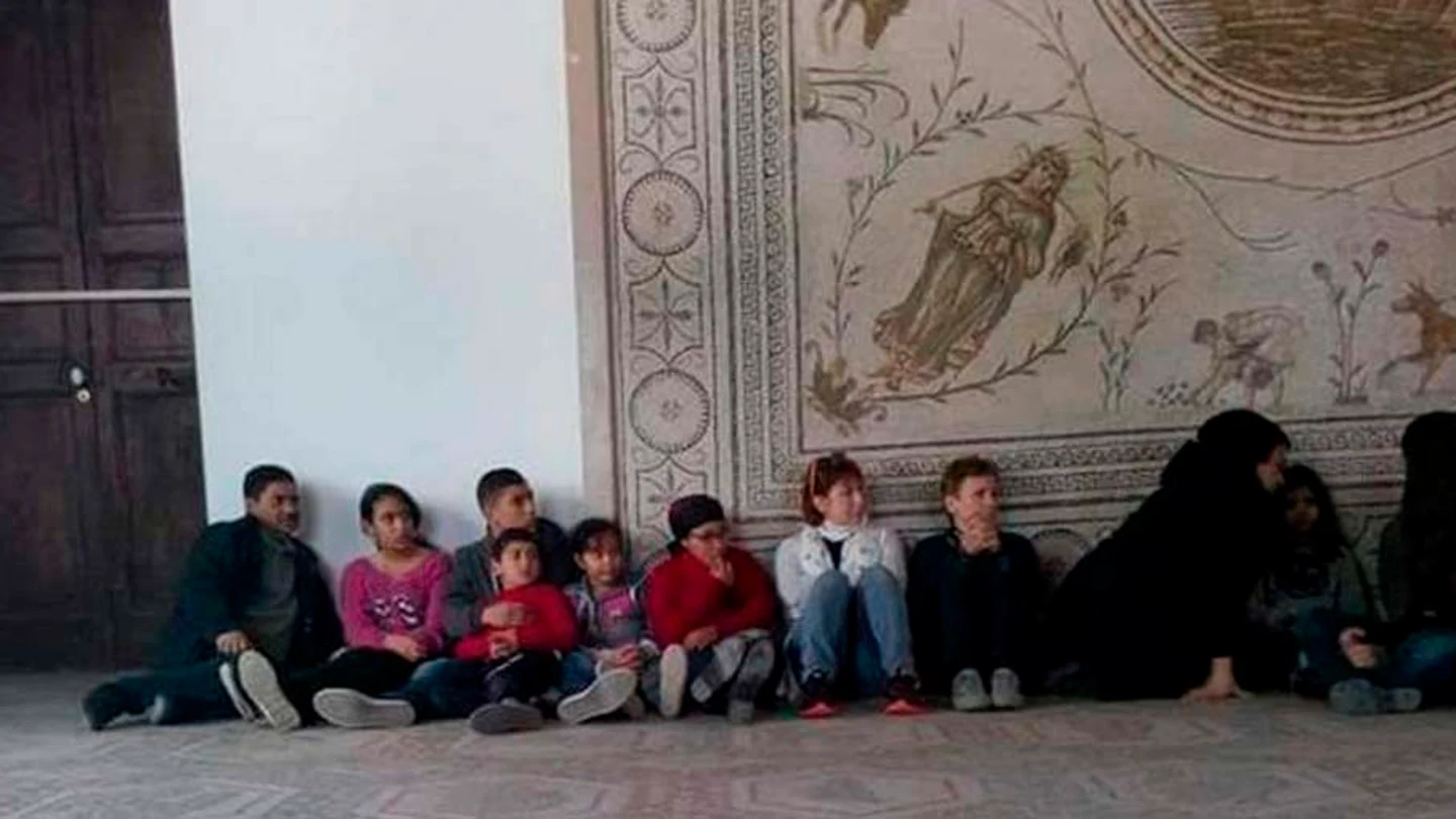 Rehenes en el Museo del Bardo en Túnez Rehenes en el Museo del Bardo en Túnez