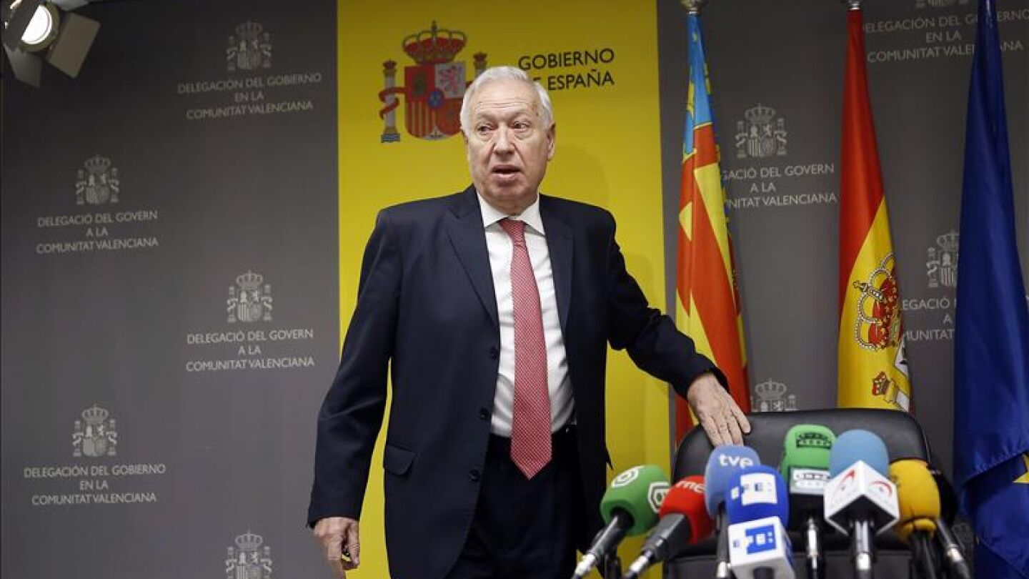 El ministro de Exteriores, Jos&eacute; Manuel Garc&iacute;a-Margallo