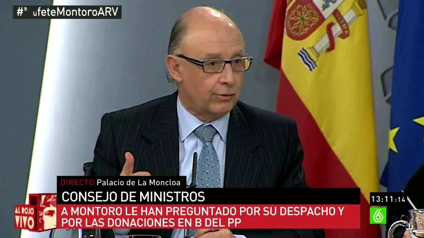 Cristóbal Monto en rueda de prensa Cristóbal Monto en rueda de prensa