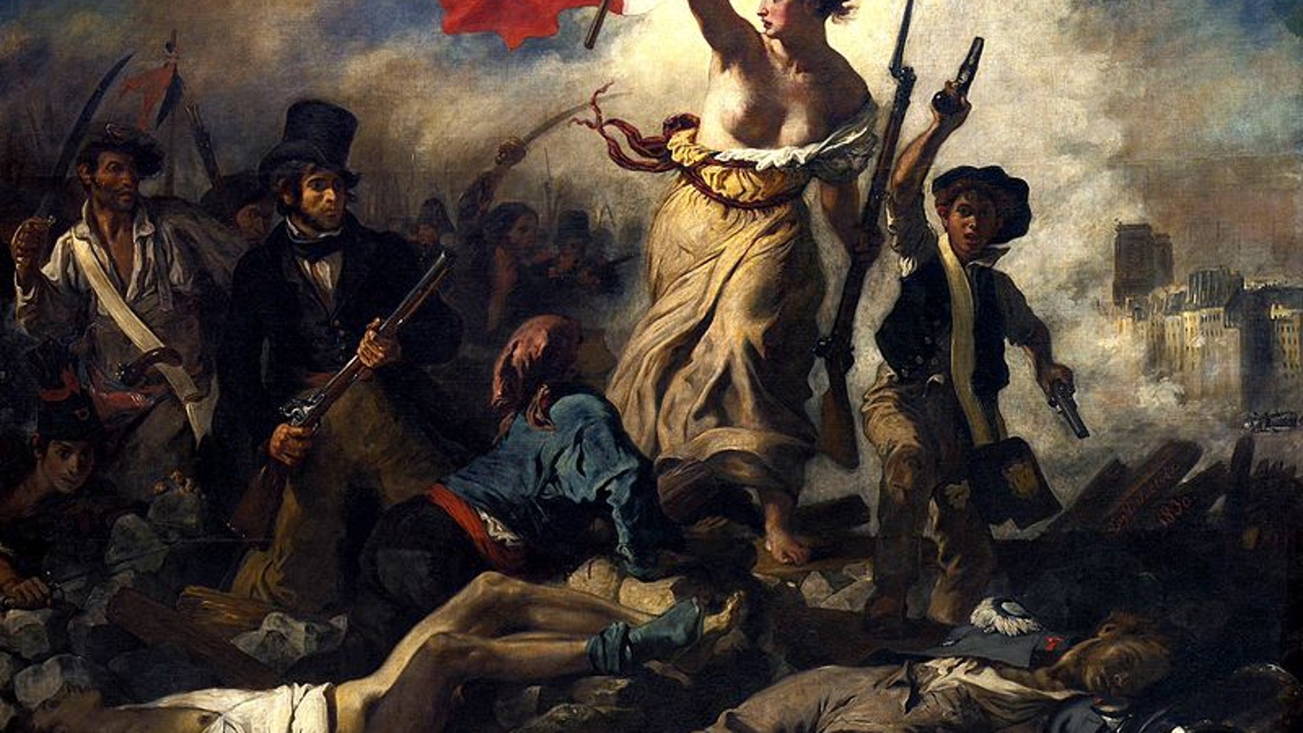 La Libertad guiando al pueblo