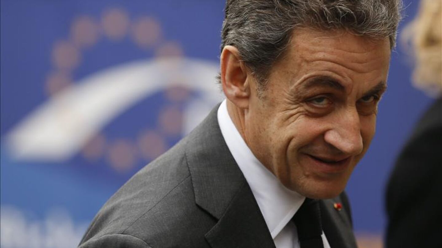 El expresidente franc&eacute;s Nicolas Sarkozy