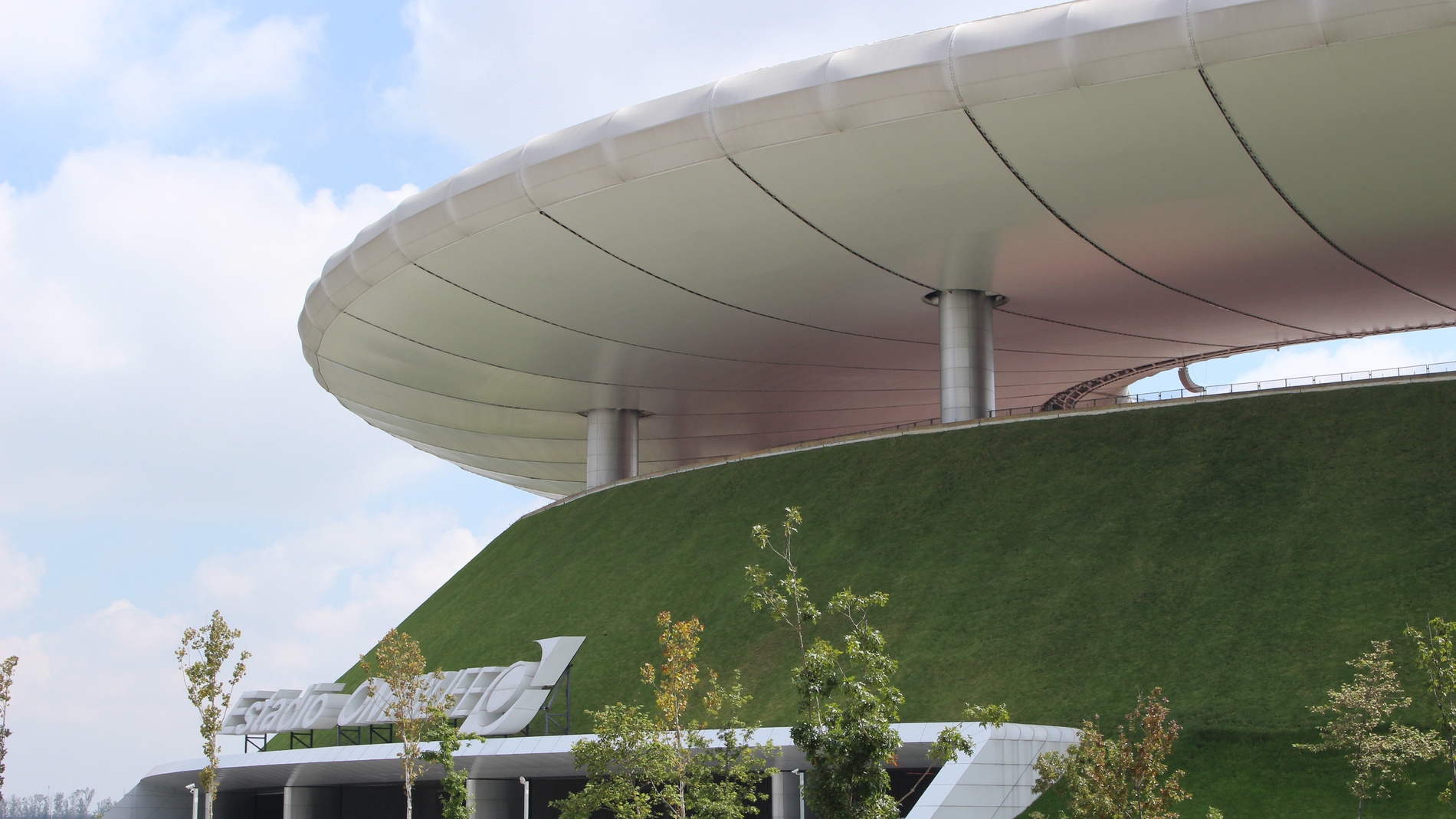 Cubierta ecológica del Estadio Omnilife