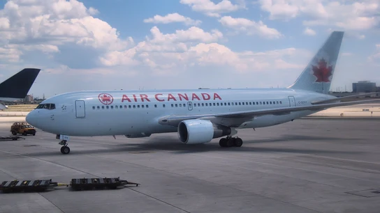 Avión de Air Canadá Avión de Air Canadá
