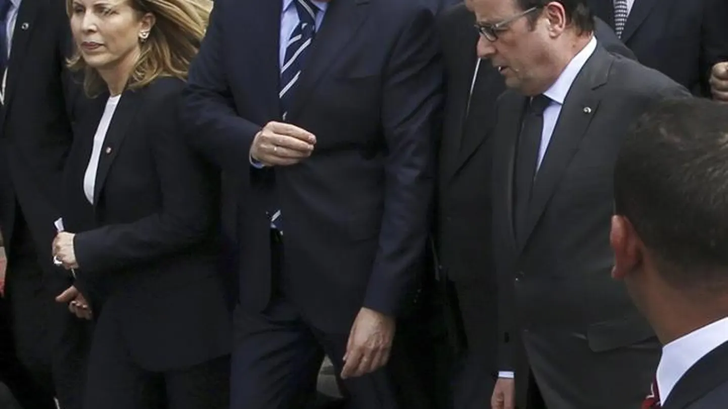 Manifestación internacional contra el terrorismo yihadista en Túnez Manifestación internacional contra el terrorismo yihadista en Túnez