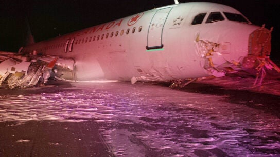 Un avi&oacute;n de Air Canada sufri&oacute; "un incidente" durante su aterrizaje en el Aeropuerto Internacional de Halifax