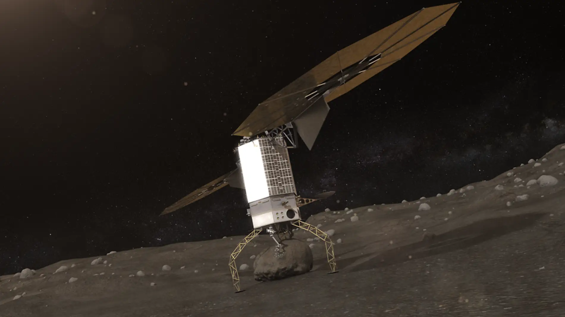 Recreación del Asteroid Redirect Mission
