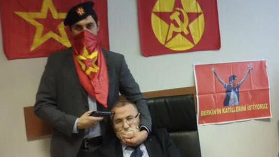 Fotograf&iacute;a publicada en Twitter por el partido ilegalizado DHKP-C