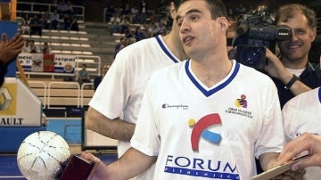 Lalo García en su época de jugador en 2001
