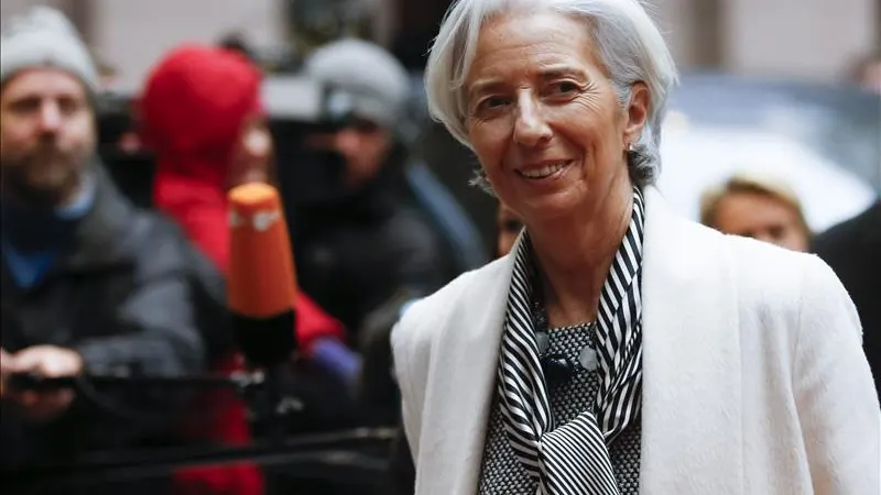 La directora gerente del Fondo Monetario Internacional (FMI), Christine Lagarde. 