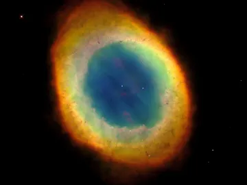 Nebulosa del Anillo en la constelación de Lyra Nebulosa del Anillo en la constelación de Lyra