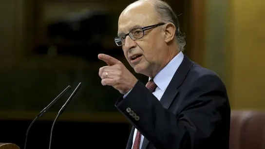 El ministro de Hacienda, Cristóbal Montoro El ministro de Hacienda, Cristóbal Montoro