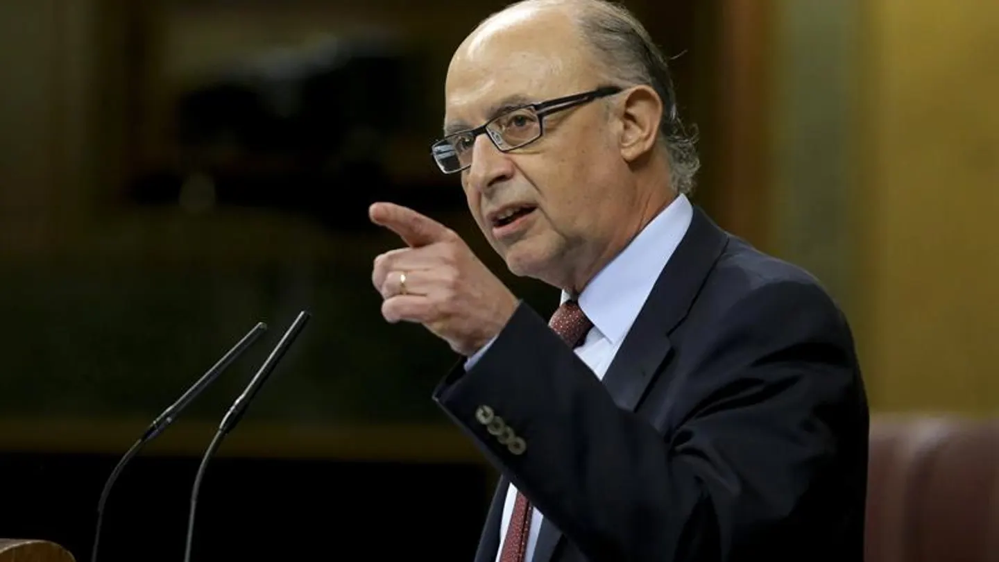 El ministro de Hacienda, Cristóbal Montoro El ministro de Hacienda, Cristóbal Montoro