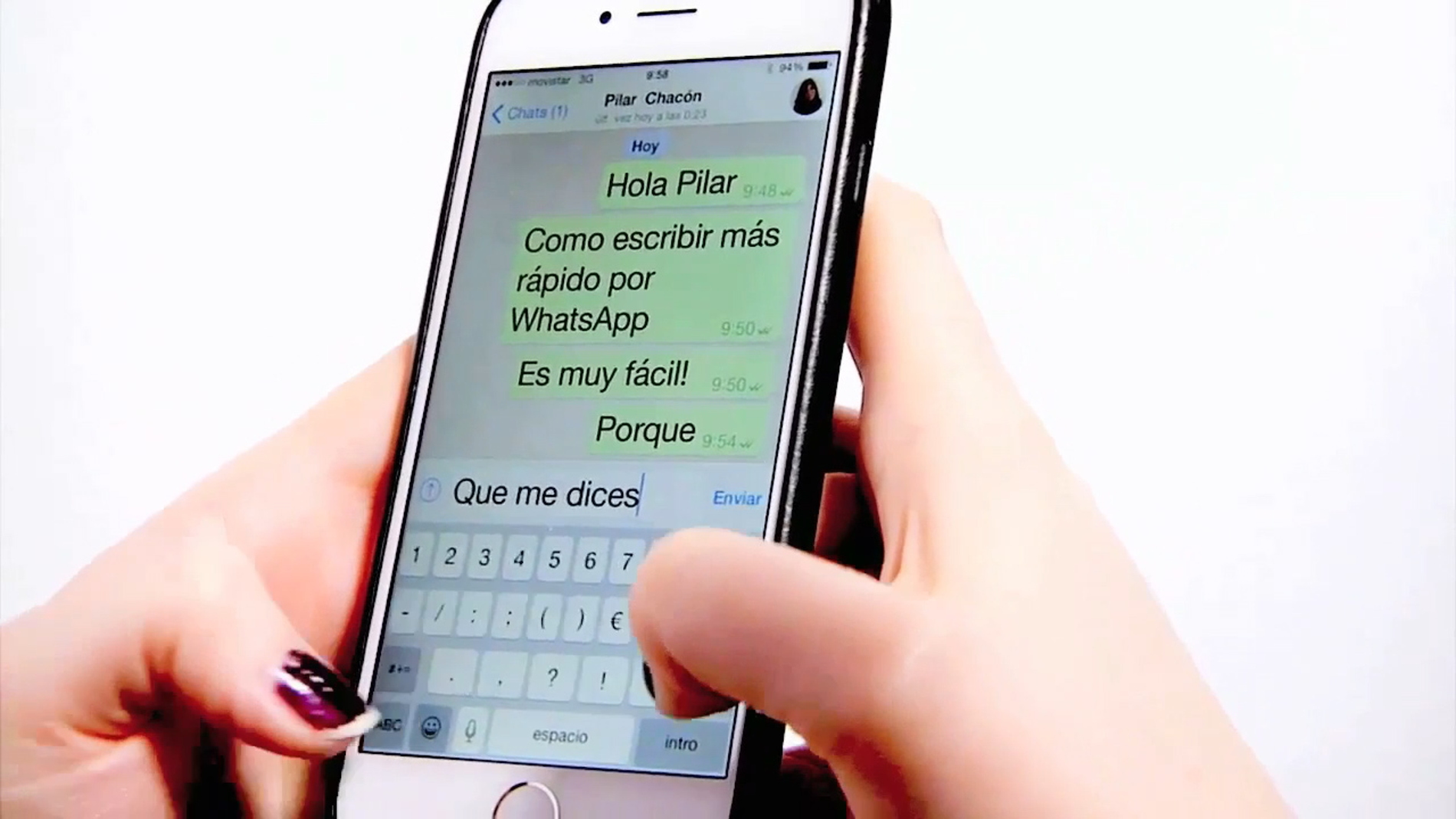 Escribir en Whatsapp más rápido