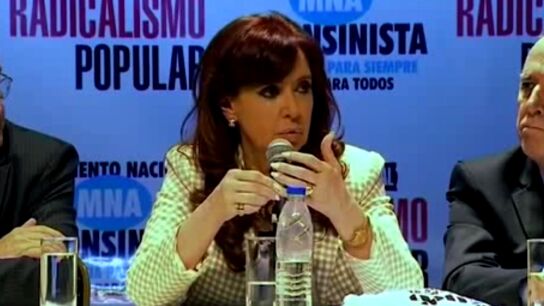 Cristina Fern&aacute;ndez habla sobre Rodrigo Rato
