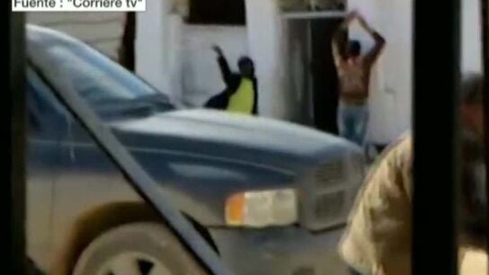 Latigazos de las mafias a inmigrantes