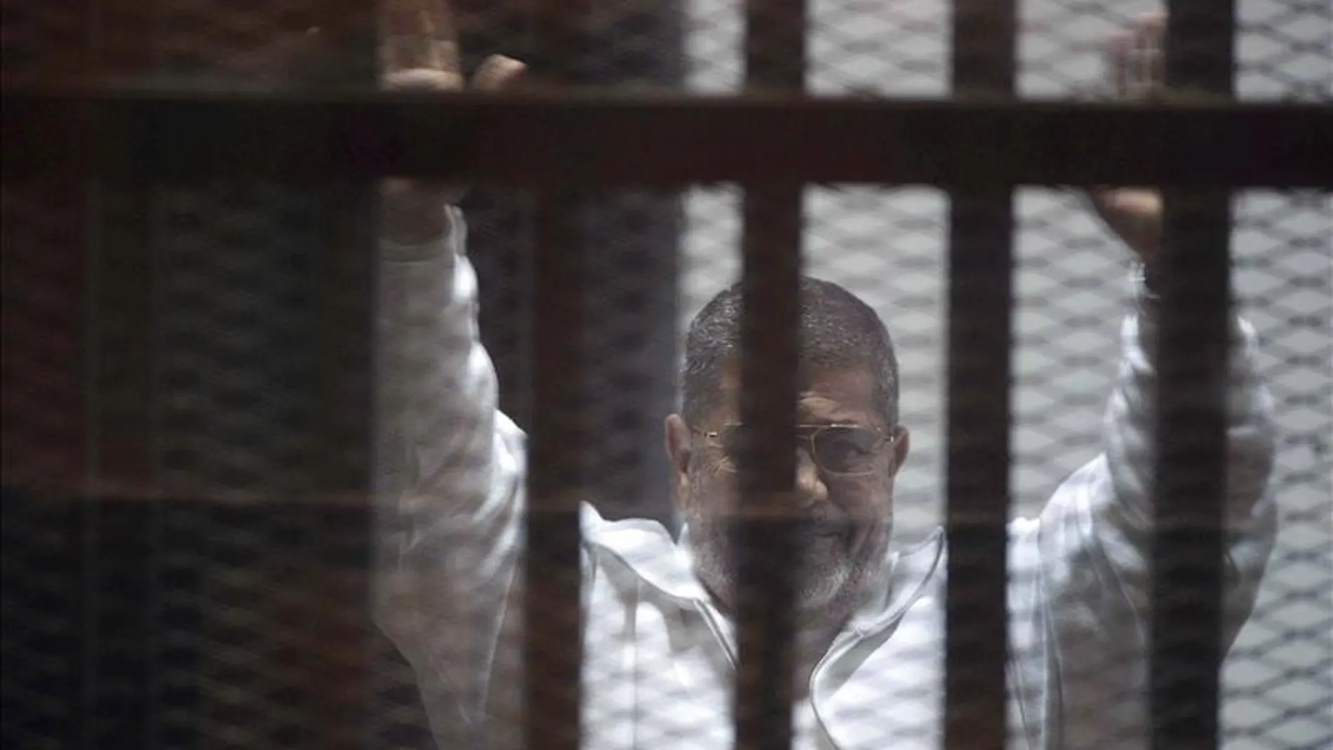 El depuesto presidente egipcio Mohamed Mursi