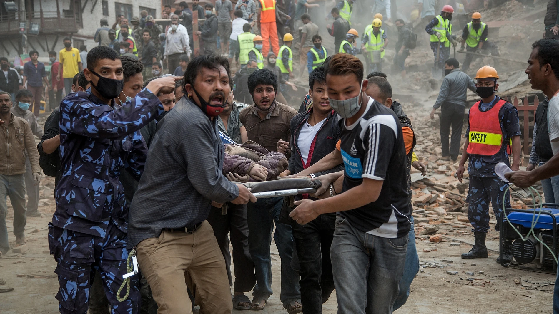 Terremoto en Nepal 