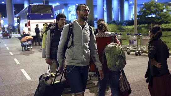 Llegan los primeros españoles a Nueva Delhi Llegan los primeros españoles a Nueva Delhi