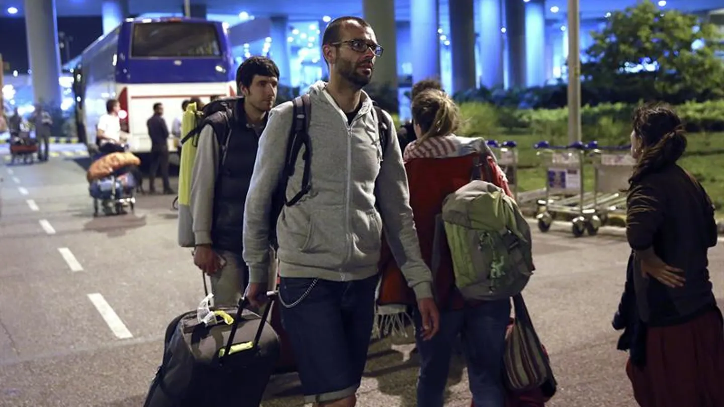 Llegan los primeros españoles a Nueva Delhi Llegan los primeros españoles a Nueva Delhi
