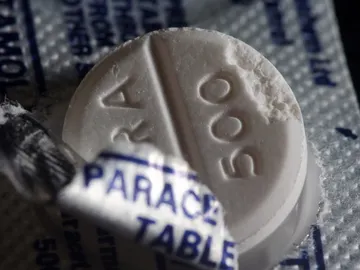 Una pastilla de paracetamol Una pastilla de paracetamol