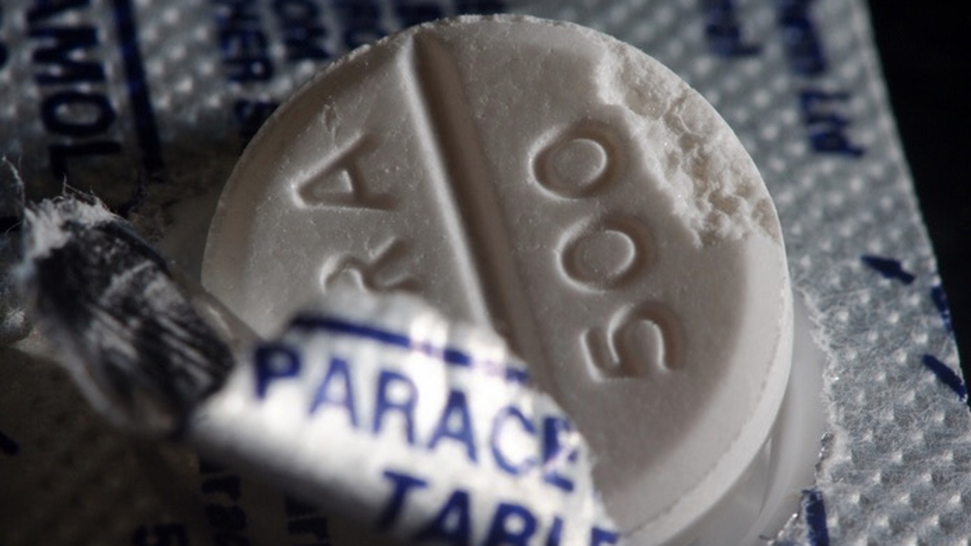 Una pastilla de paracetamol