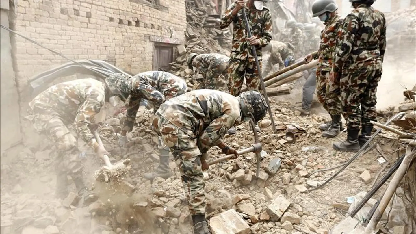 La tragedia de Nepal podría alcanzar los 10.000 muertos La tragedia de Nepal podría alcanzar los 10.000 muertos