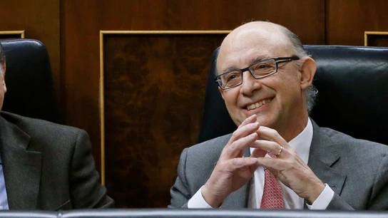 Cristóbal Montoro en el Congreso Cristóbal Montoro en el Congreso