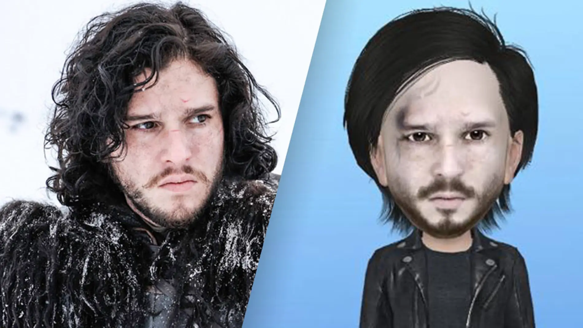 Jon Snow hecho un meme