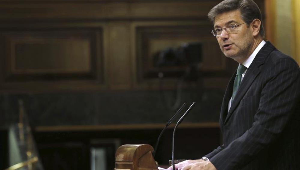 El ministro de Justicia, Rafael Catalá