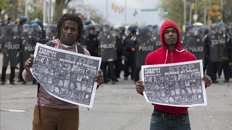 George Floyd: Manifestación por Freddie Gray