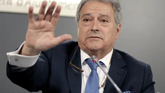El presidente de la Diputación de Valencia, Alfonso Rus, a quien el PPCV ha suspendido de militancia. El expresidente del PP de Valencia y de la Diputación alfonso Rus