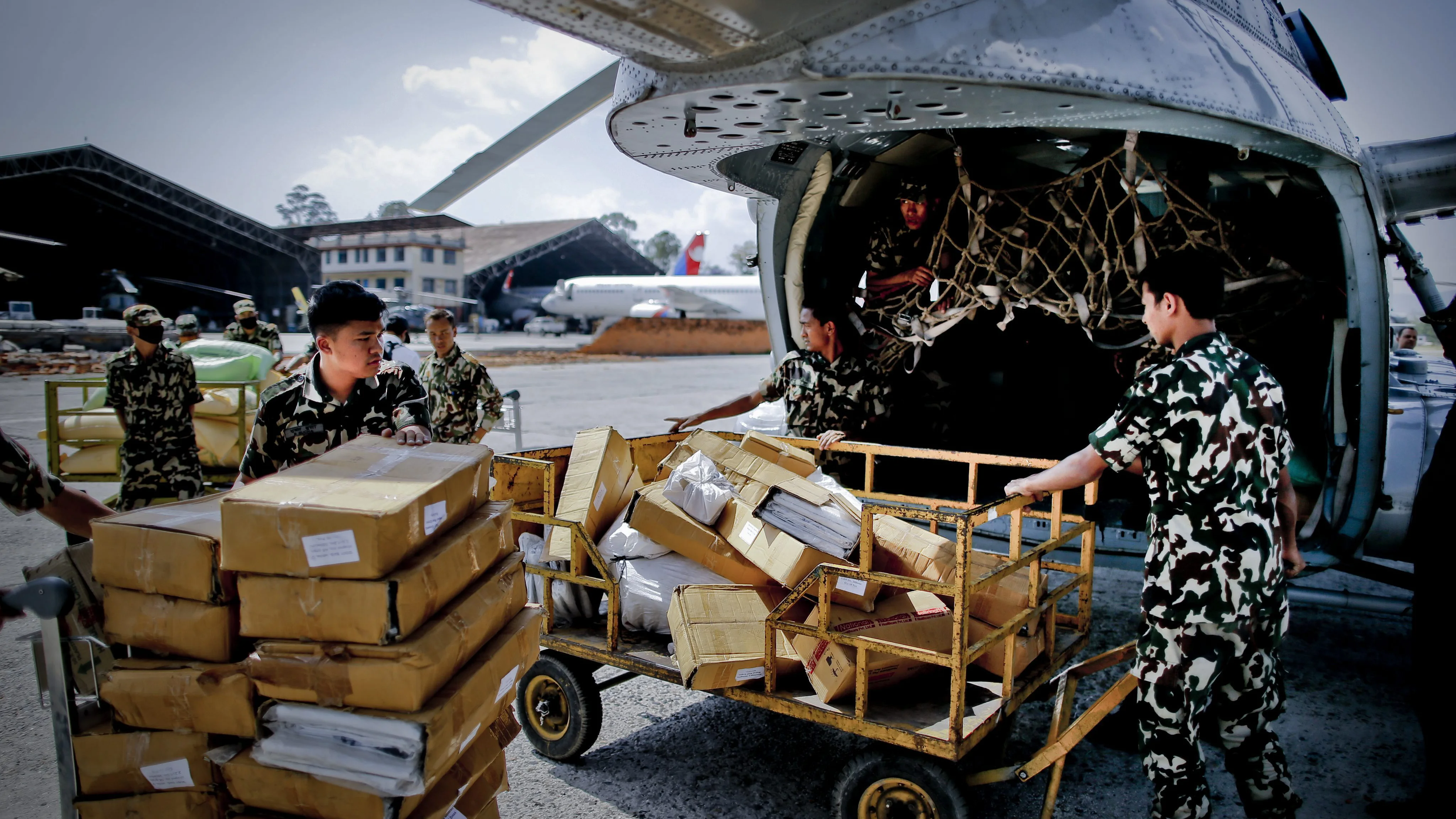 La ayuda humanitaria europea continúa llegando a Nepal