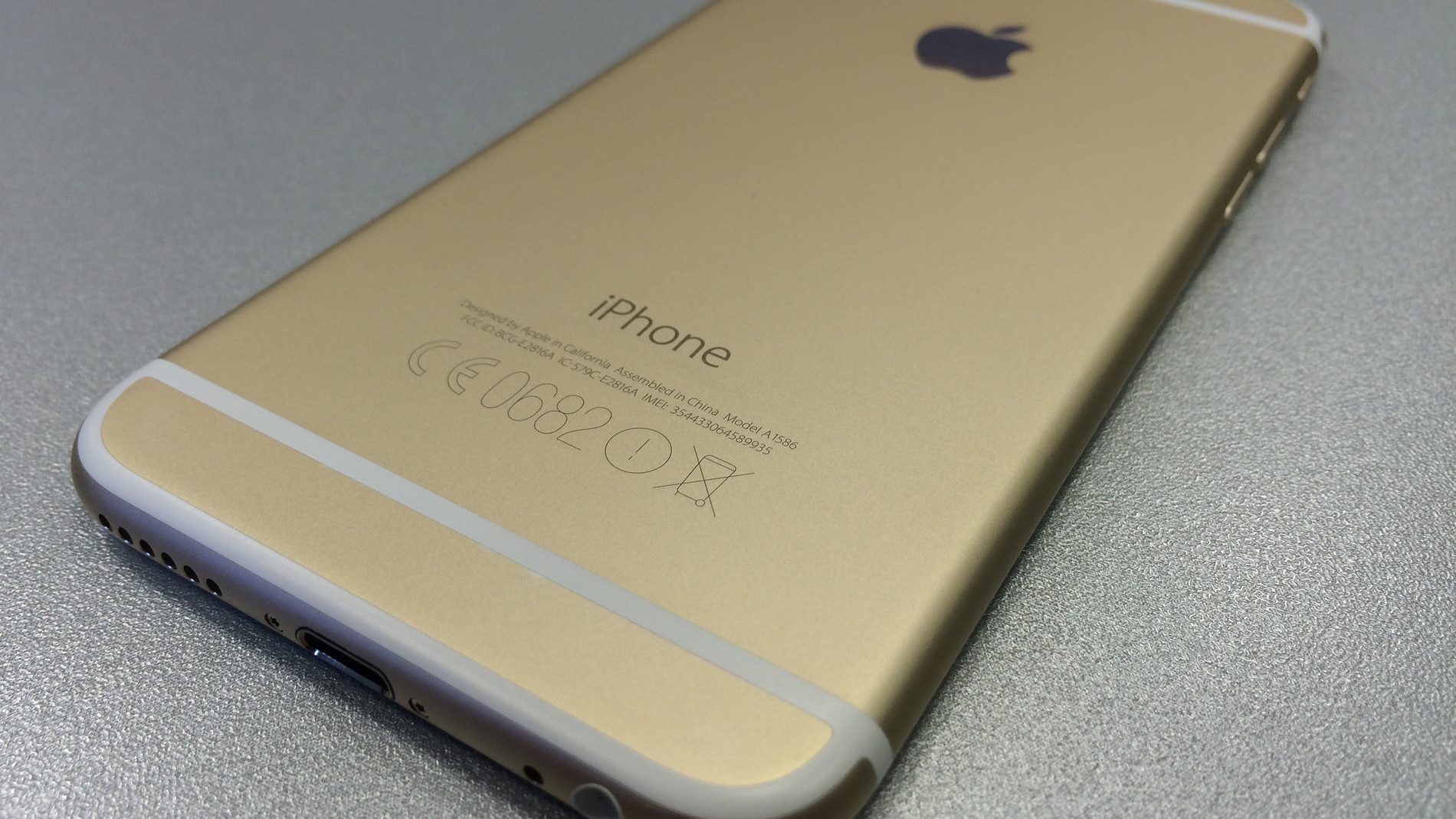 Parte de atrás del iPhone 6