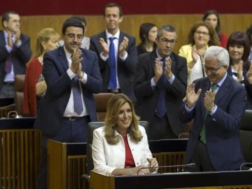 Susana Díaz en el Parlamento andaluz Susana Díaz en el Parlamento andaluz