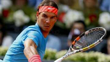 Rafael Nadal en el Mutua Madrid Open