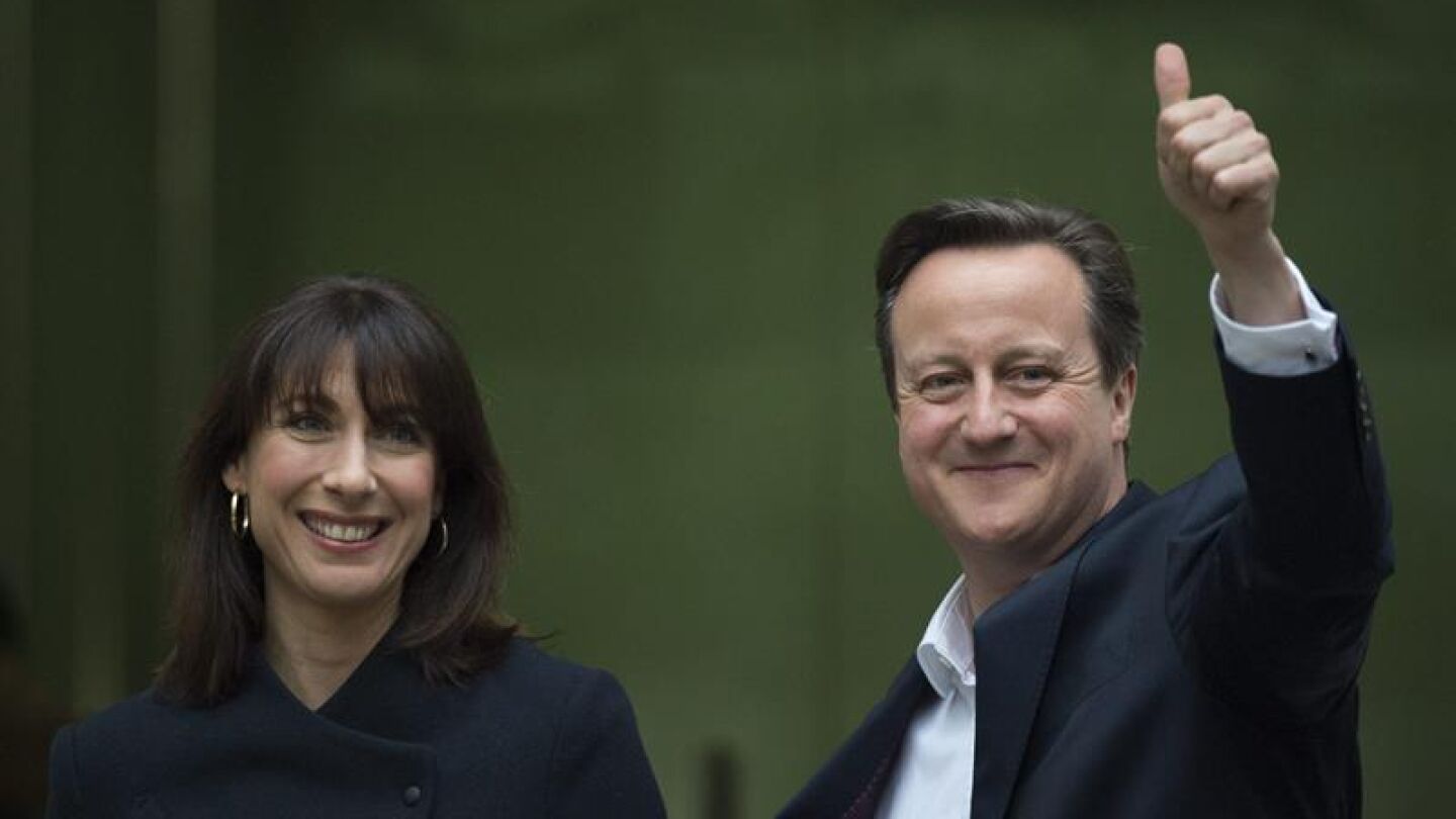 El primer ministro brit&aacute;nico, David Cameron