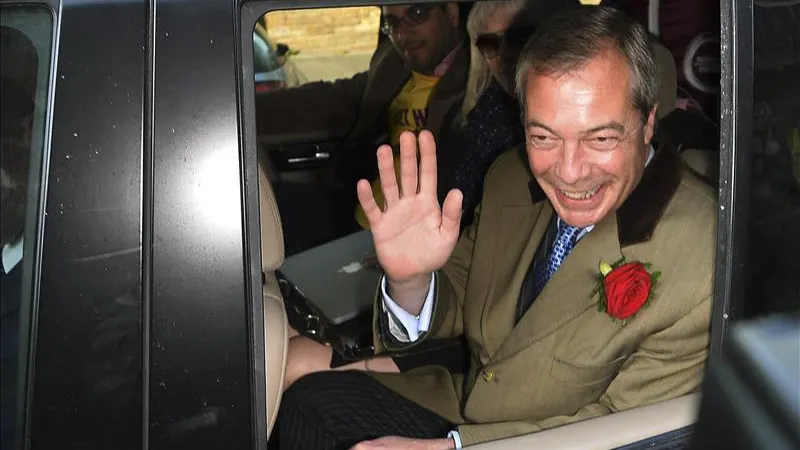 Nigel Farage, líder de UKIP