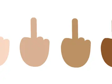 Emoji de Microsoft con la peineta Emoji de Microsoft con la peineta