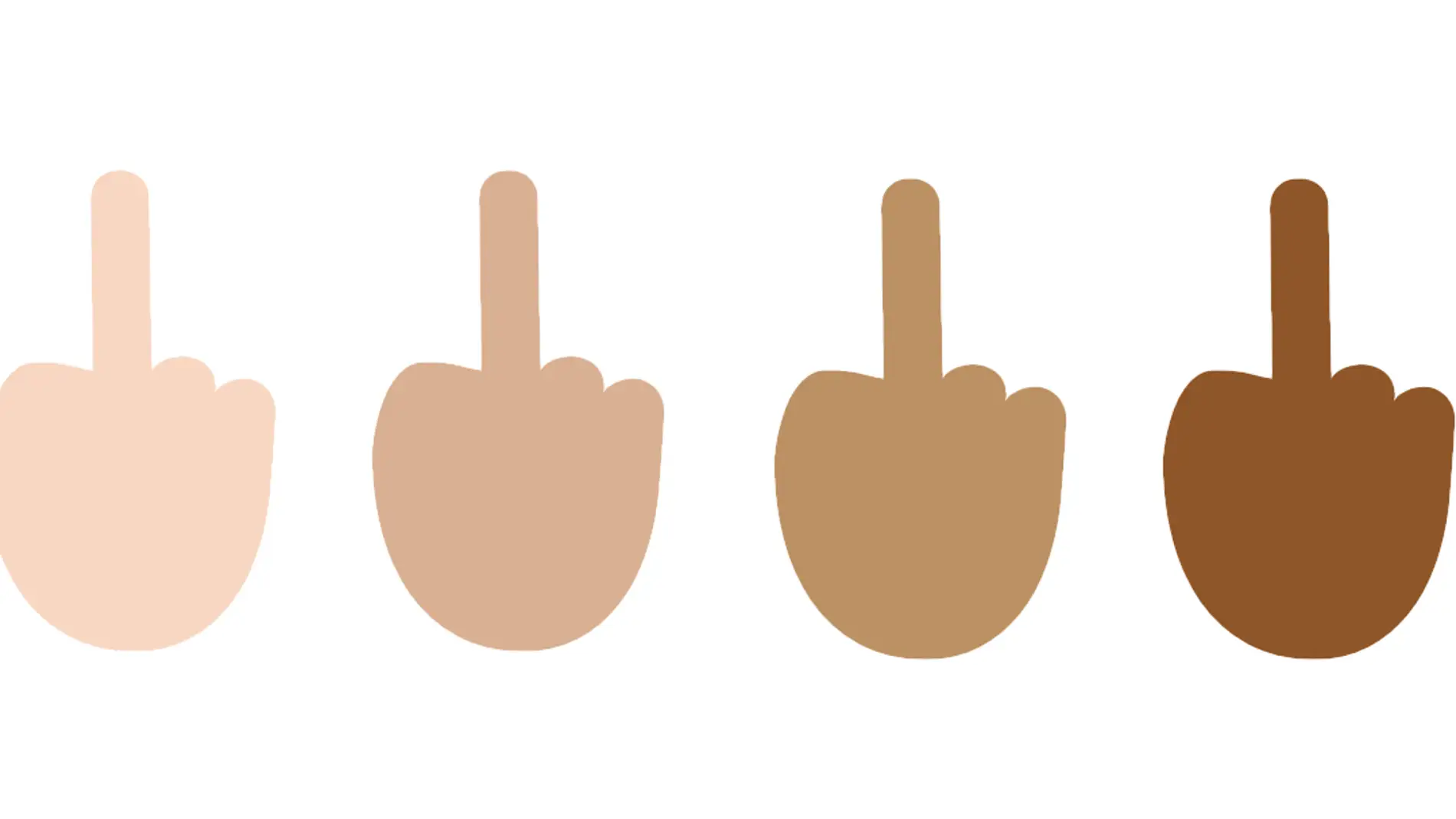 Emoji de Microsoft con la peineta