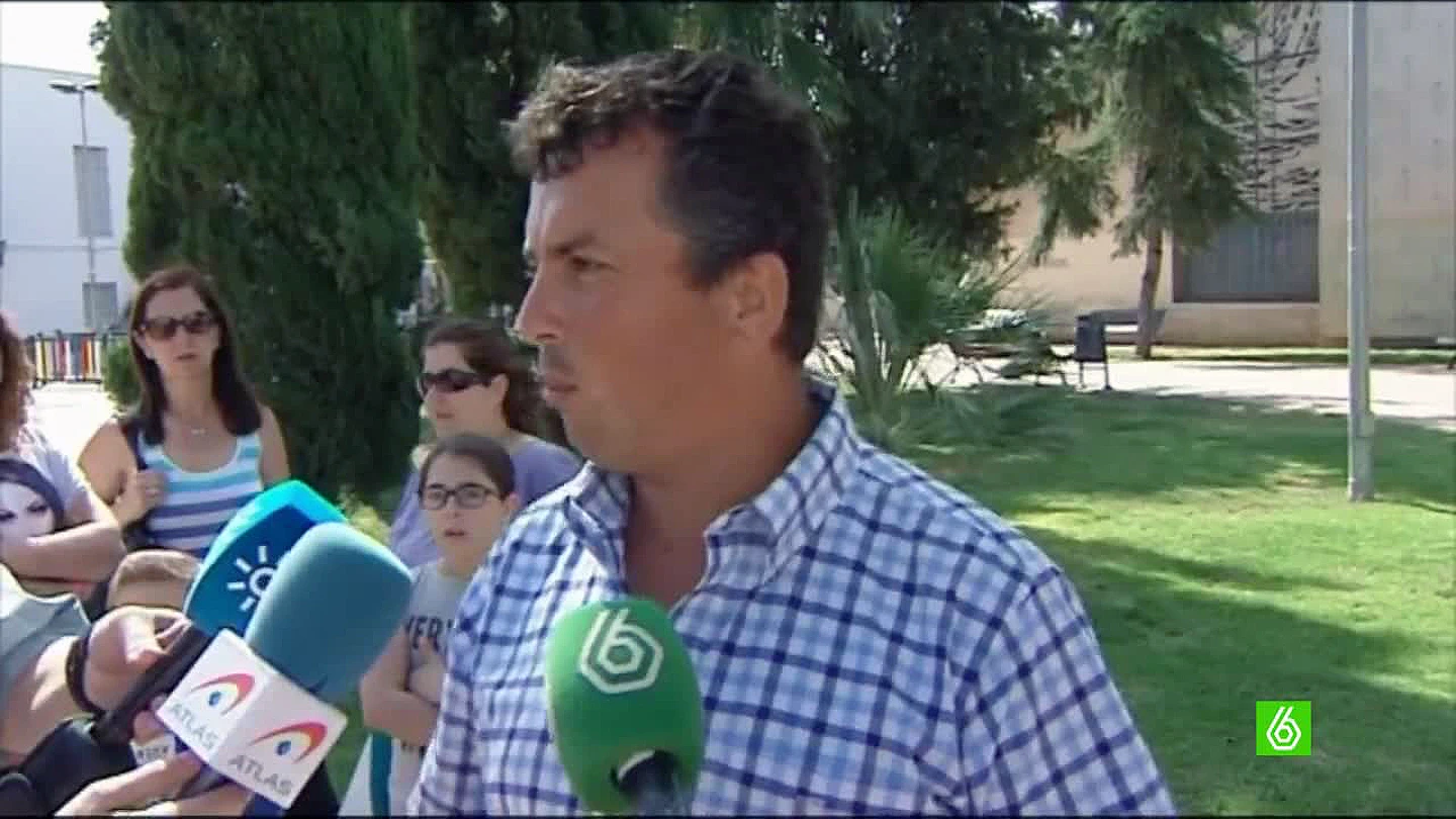 Uno de los agricultores que atendieron a los heridos del avión Uno de los agricultores que atendieron a los heridos del avión