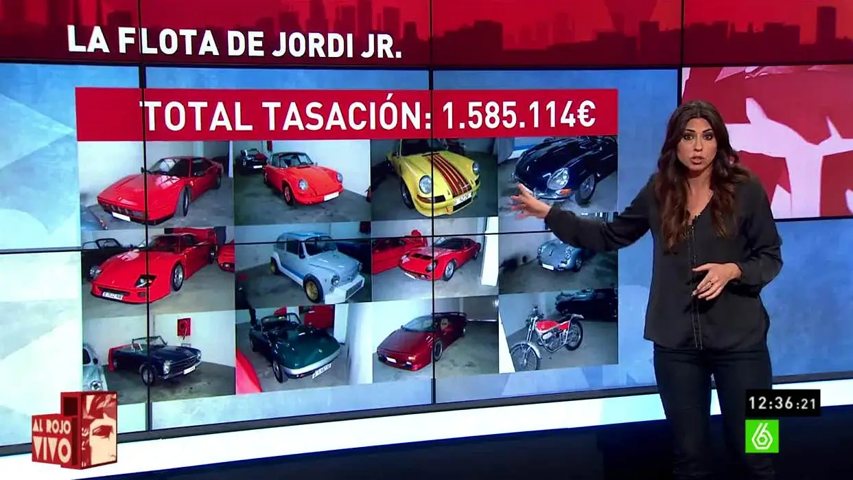 Flota de coches de Jordi Pujol JR.