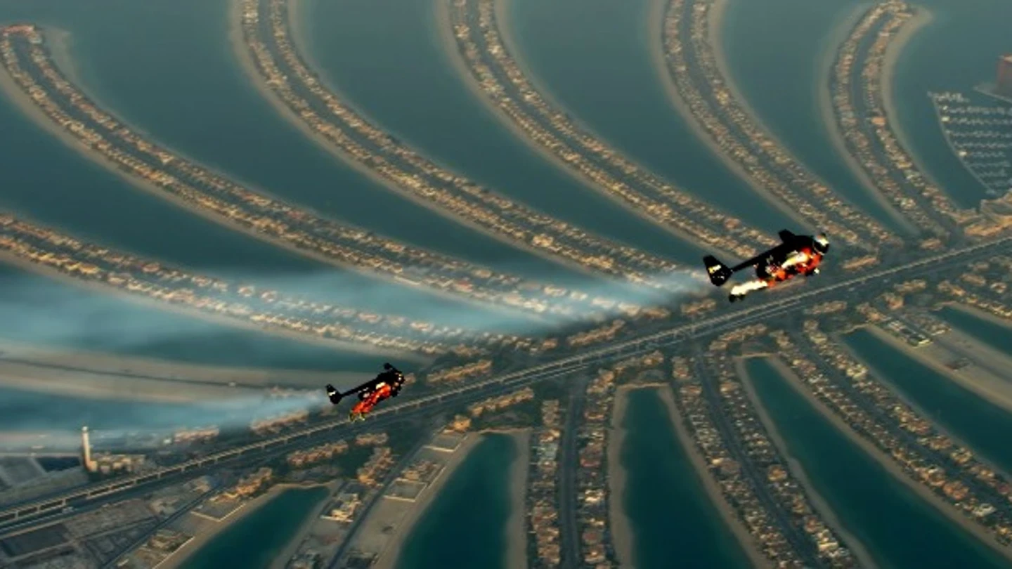 Jetman sobrevuela Dubai Jetman sobrevuela Dubai