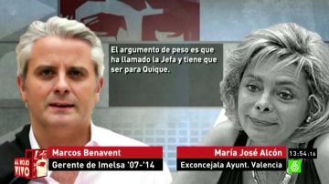 Marcos Benavent habla sobre la Jefa