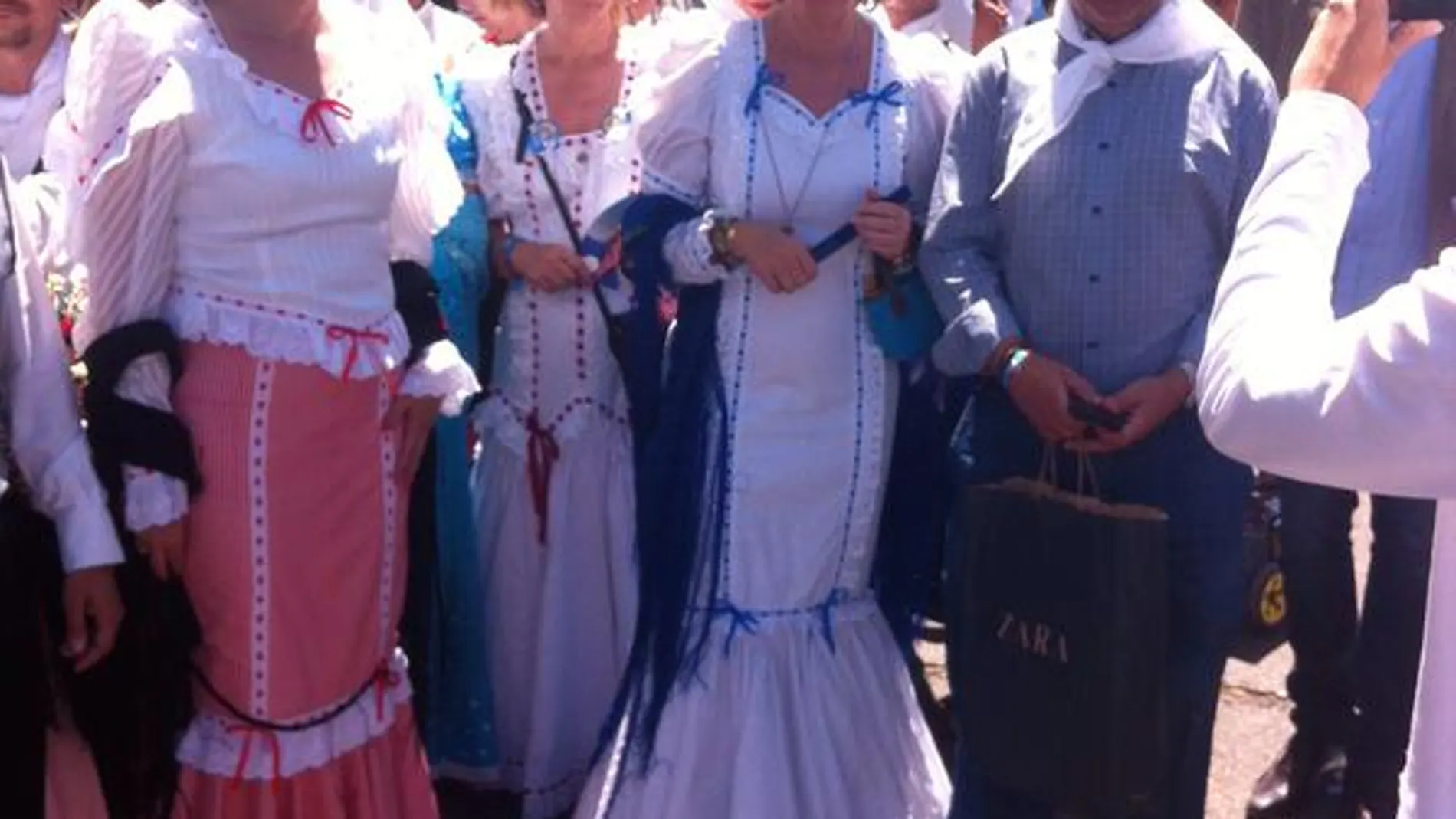 Esperanza Aguirre vestida de chulapa