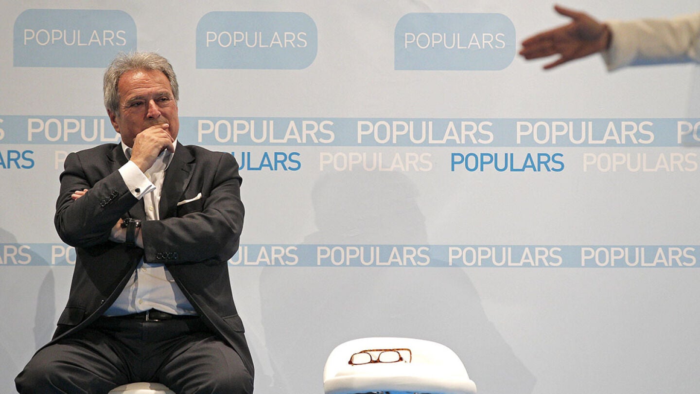 Alfonso Rus, presidente de la Diputaci&oacute;n de Valencia y alcalde de X&agrave;tiva