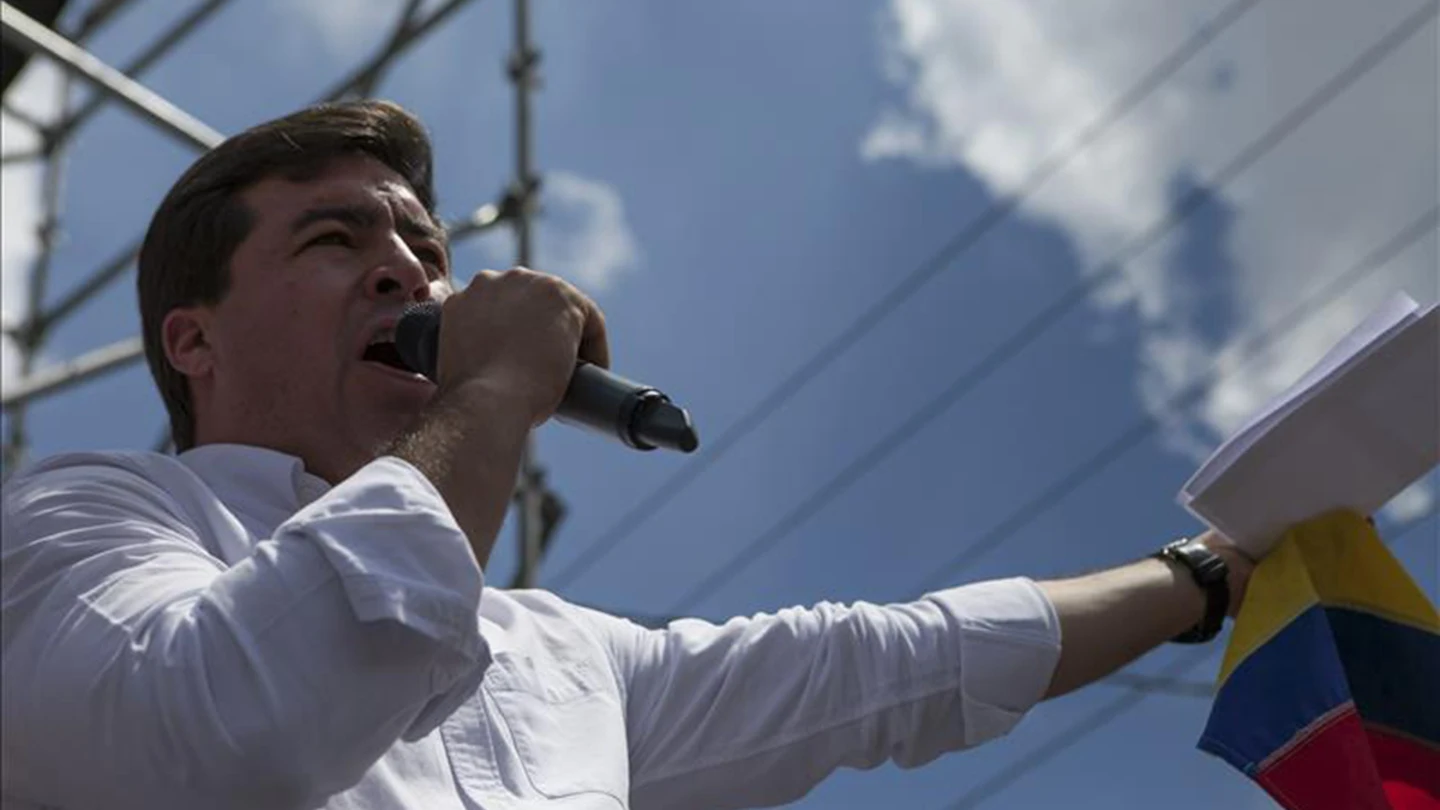 El opositor venezolano Leopoldo López, preso y acusado por hechos de violencia El opositor venezolano Leopoldo López, preso y acusado por hechos de violencia