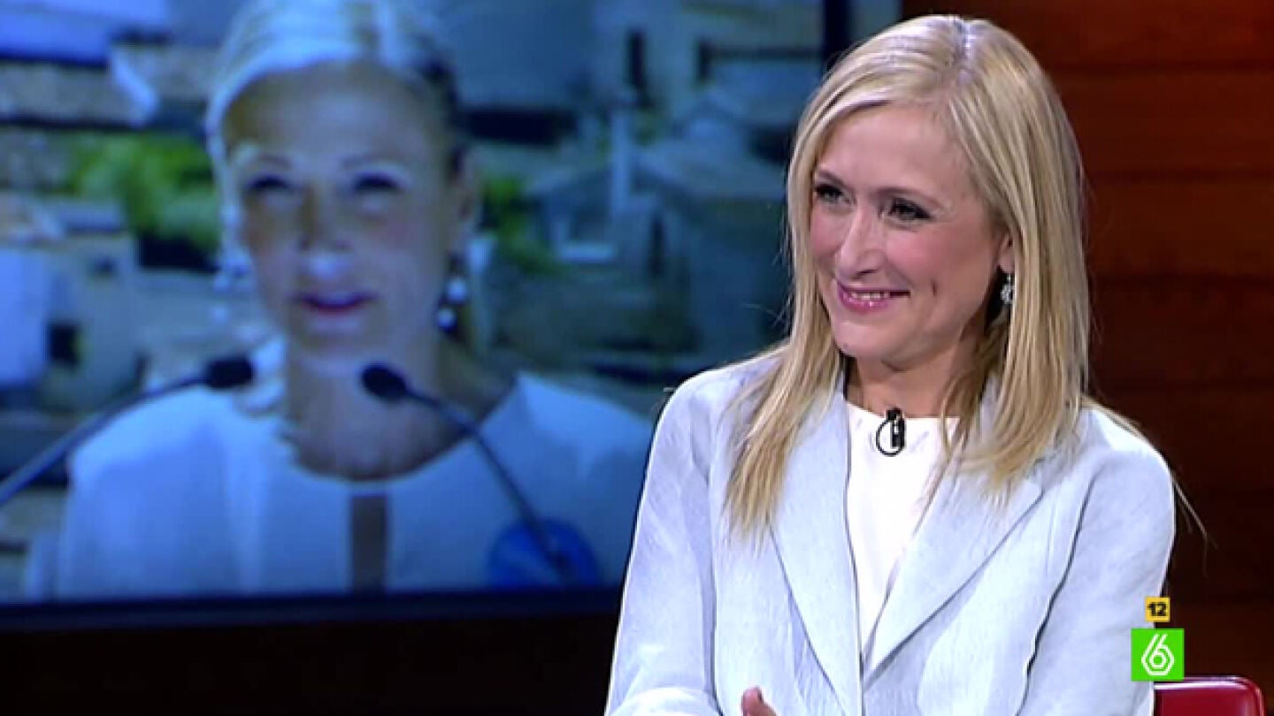 Cristina Cifuentes, en 'El Intermedio'