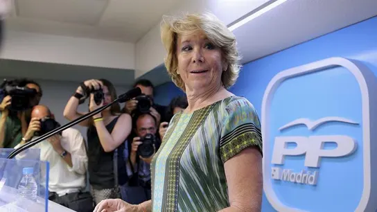 Aguirre habla en Génova Aguirre habla en Génova