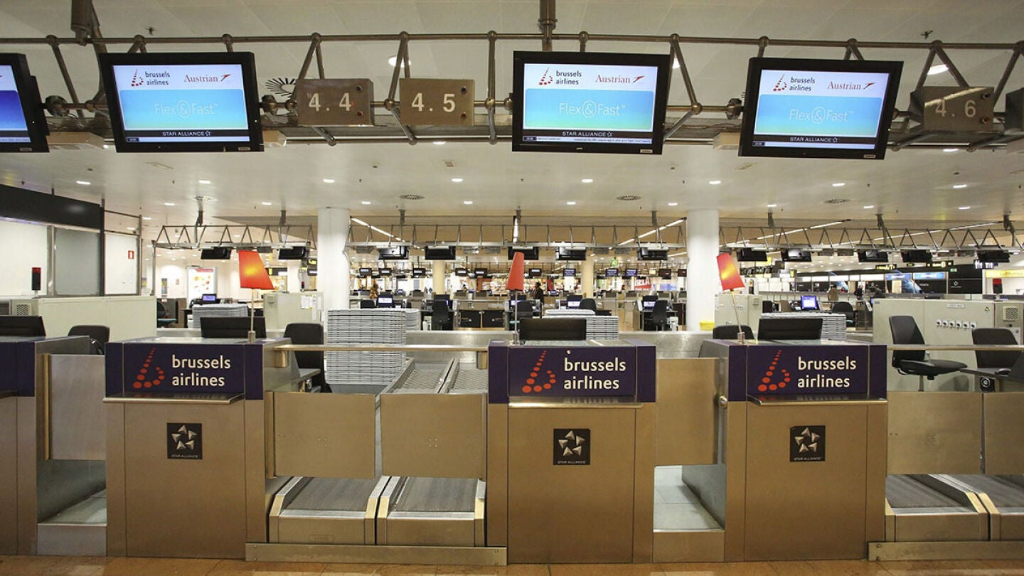 Mostradores de Brussels Airlines