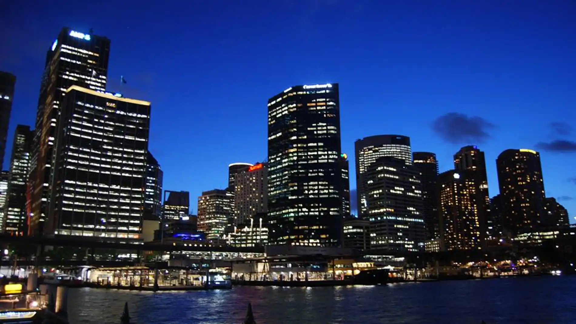 Centro de la ciudad de Sidney, un ejempl